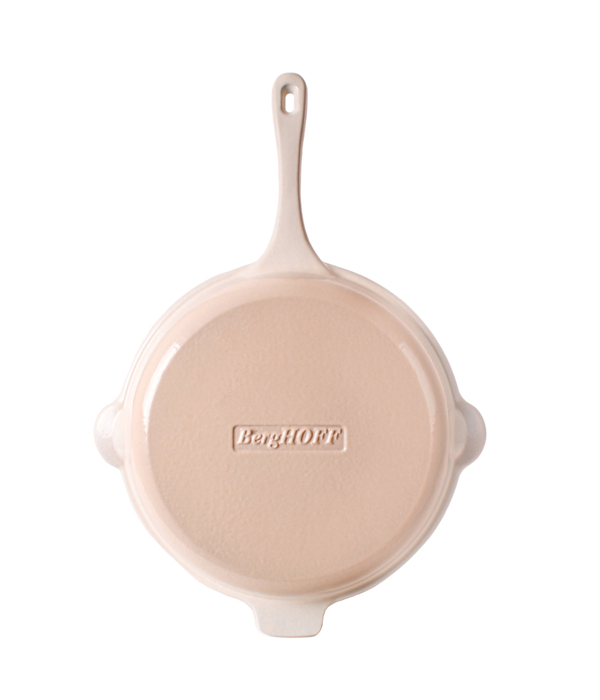  BergHOFF Neo Cast Iron Fry Pan - Meringue - Bonton