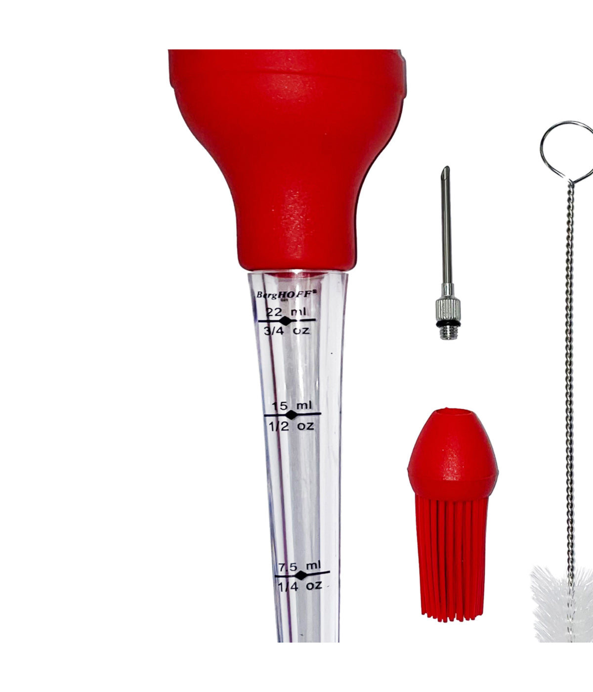  BergHOFF Turkey 6 Piece Baster Set - Grey, Red - Bonton