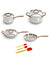 Ouro Gold 18/10 Stainless Steel 10 Piece Cookware Set