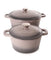 Neo Cast Iron 4 Piece Set with Covered Dutch Oven & Covered Stockpot