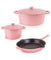 Neo Cast Iron 5 Piece Set with 3 Qt & 5 Qt Covered Dutch Oven & Fry Pan