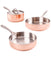 Copper Tri-Ply 4 Piece Starter Cookware Set