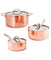 Copper Tri-Ply 6 Piece Cookware Set