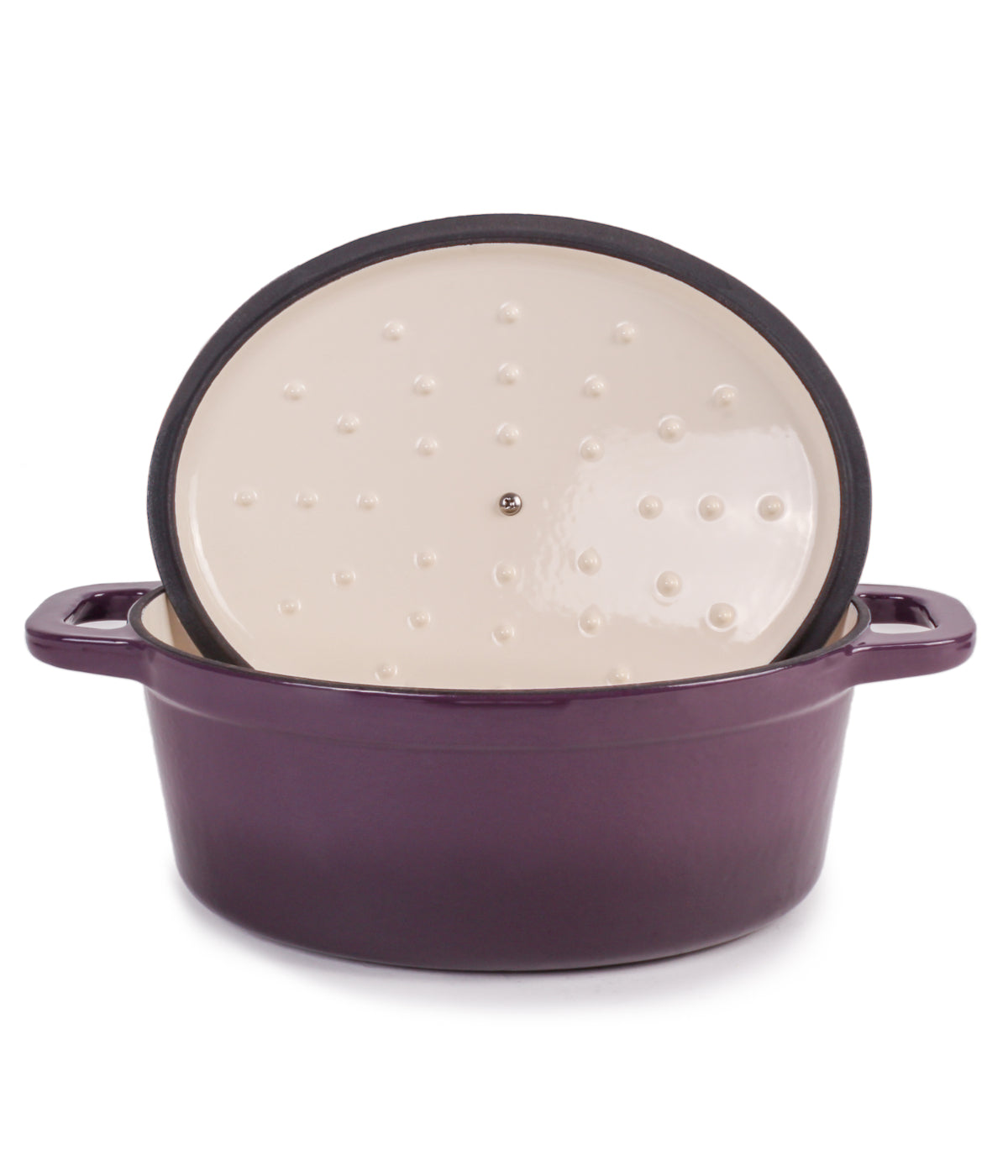  BergHOFF Neo 4 Piece Covered Dutch Oven Set - Purple - Bonton