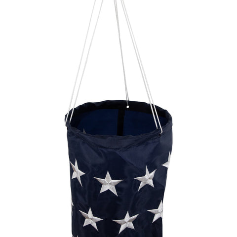 Patriotic Stars and Stripes Outdoor Windsock - 60"