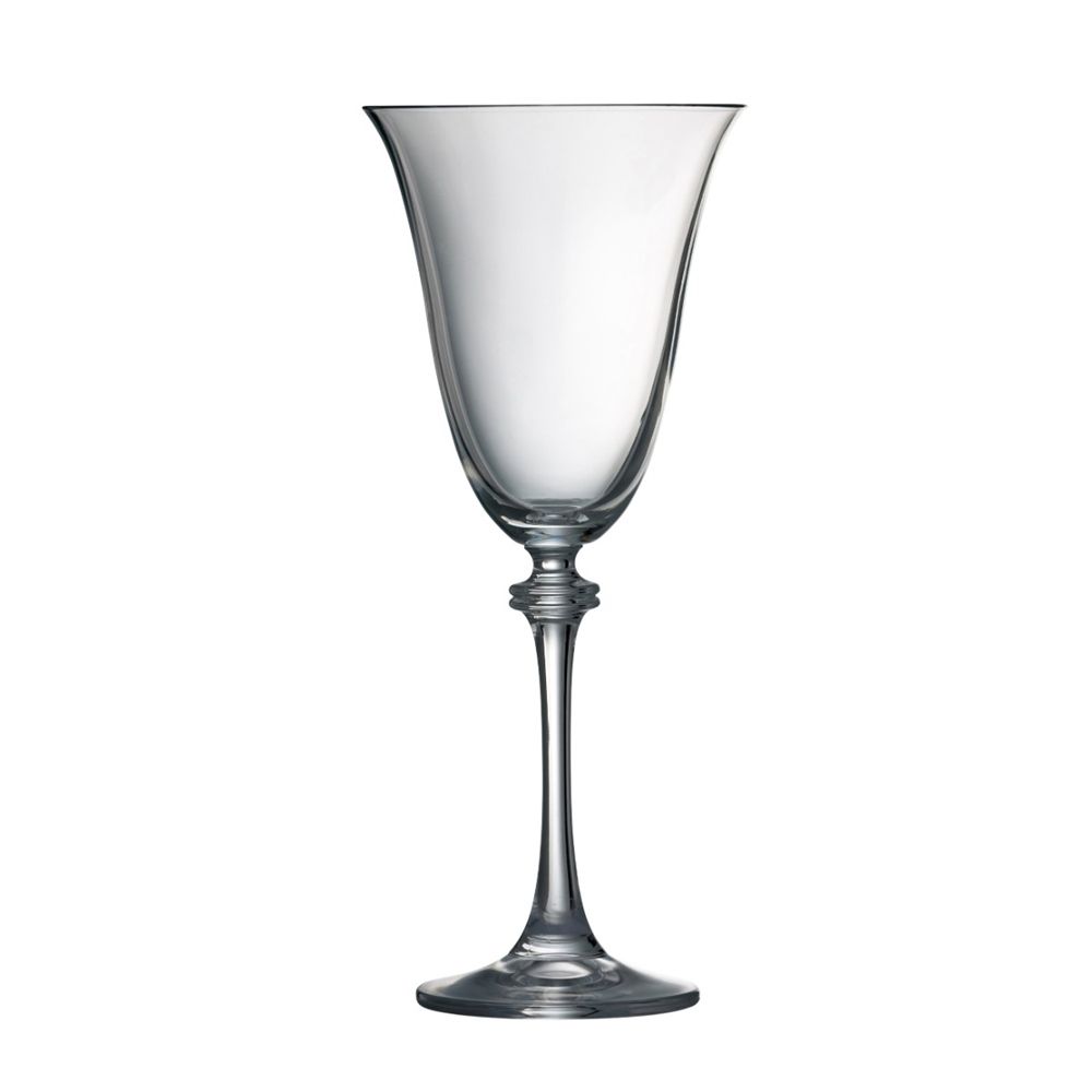  Galway Crystal Liberty Goblet Glasses Set of 2 - Transparent - Bonton