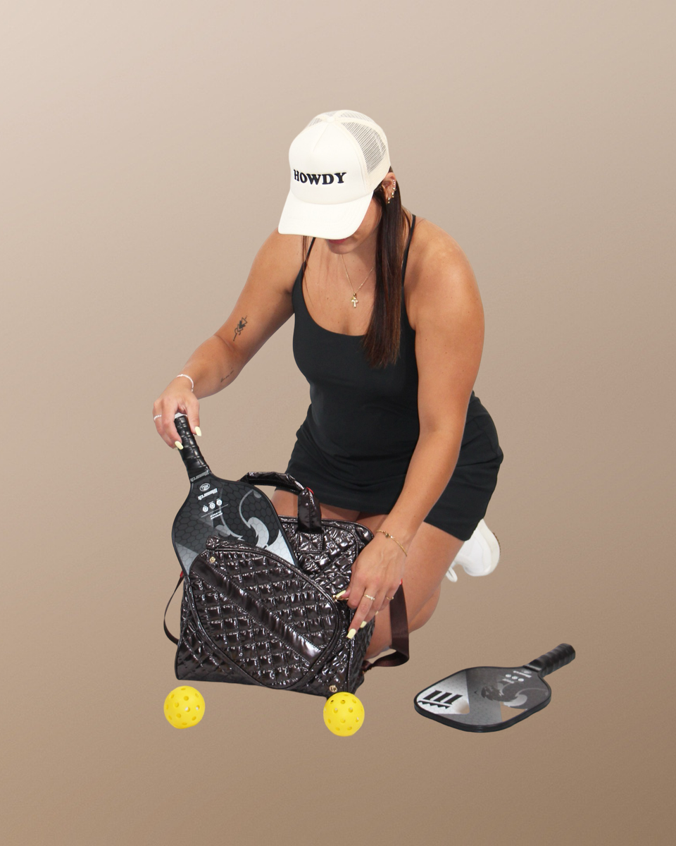  Lemonbella Jennifer Pickleball Mini Tote Expresso - Default Title - Bonton