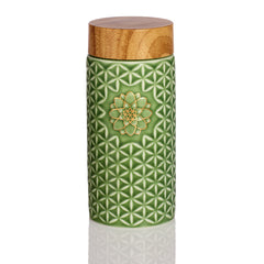 Flower of Life Travel Mug / Single Wall / 14 Oz