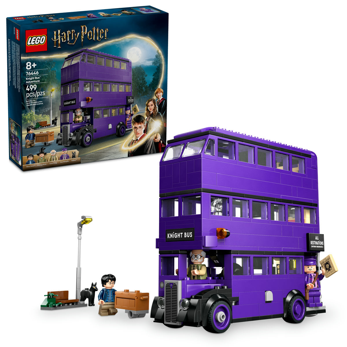  LEGO LEGO® Harry Potter™ Knight Bus™ Adventure, Magic Vehicle Toy 76446 - Harry Potter - Bonton