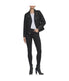  GUESS Faux Leather Asymmetrical Moto Jacket Black - Black - Bonton