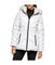 Faux Fur Trim Puffer Jacket Milk