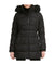 Faux Fur Trim Puffer Jacket 1 Black