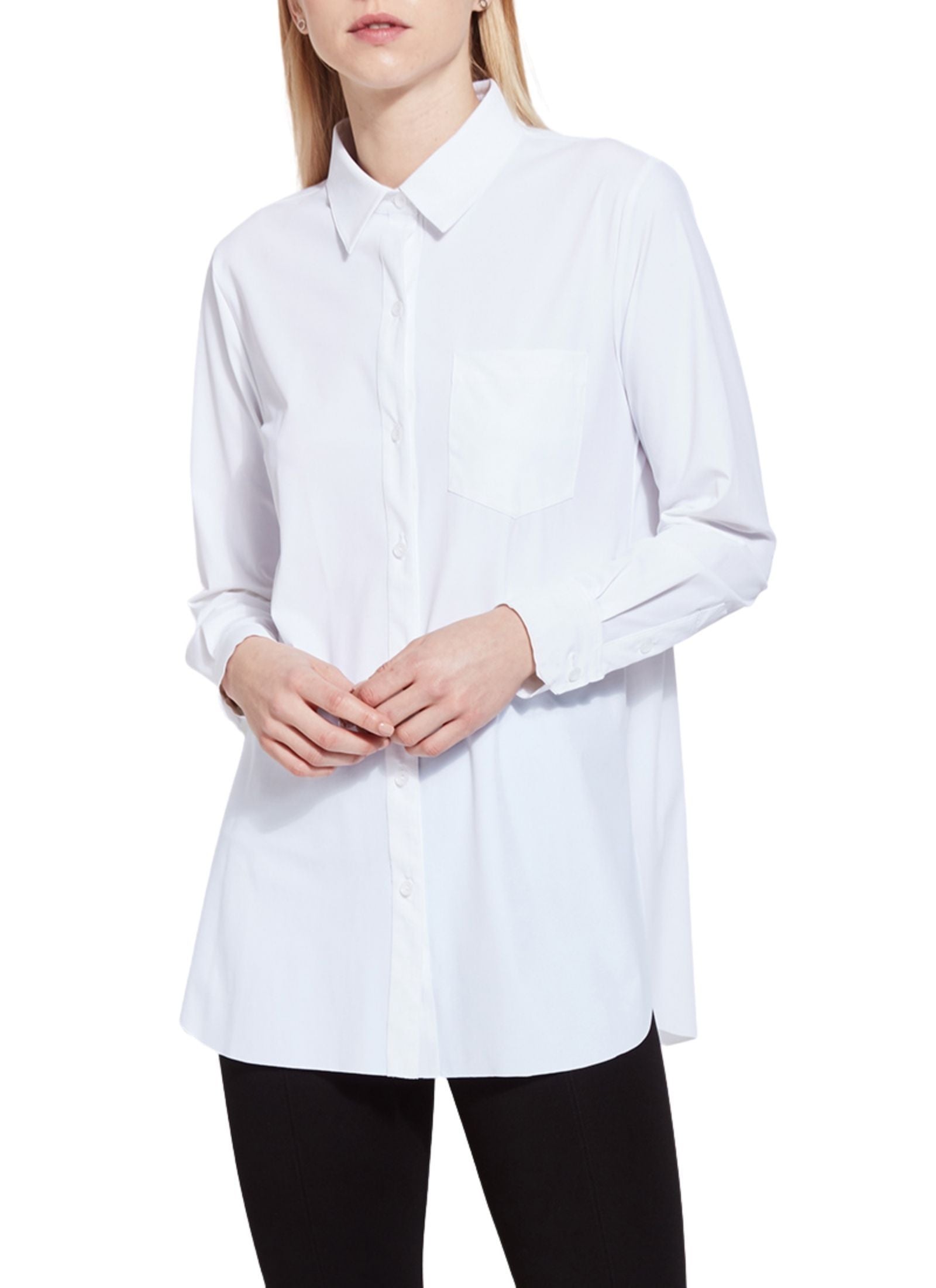  Lysse Schiffer Button Down Shirt White - White - Bonton