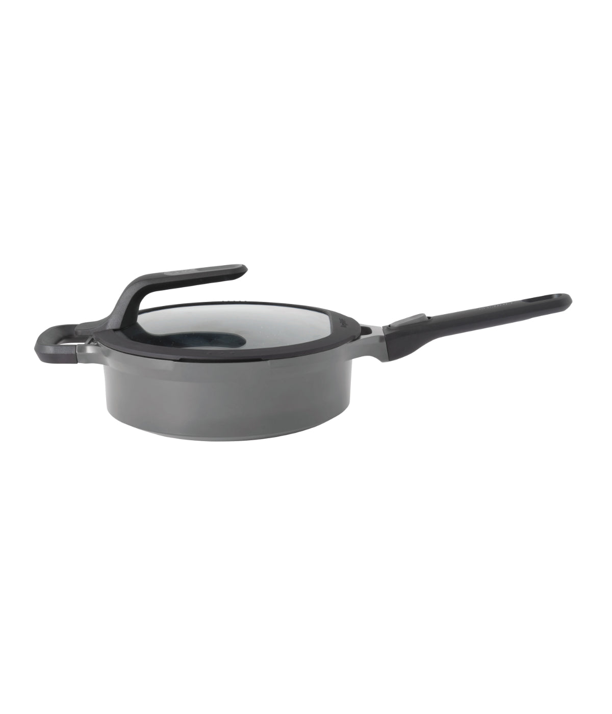  BergHOFF Gem NS Cast Alum Cov Saute Pan, Stay Cool - Grey - Bonton