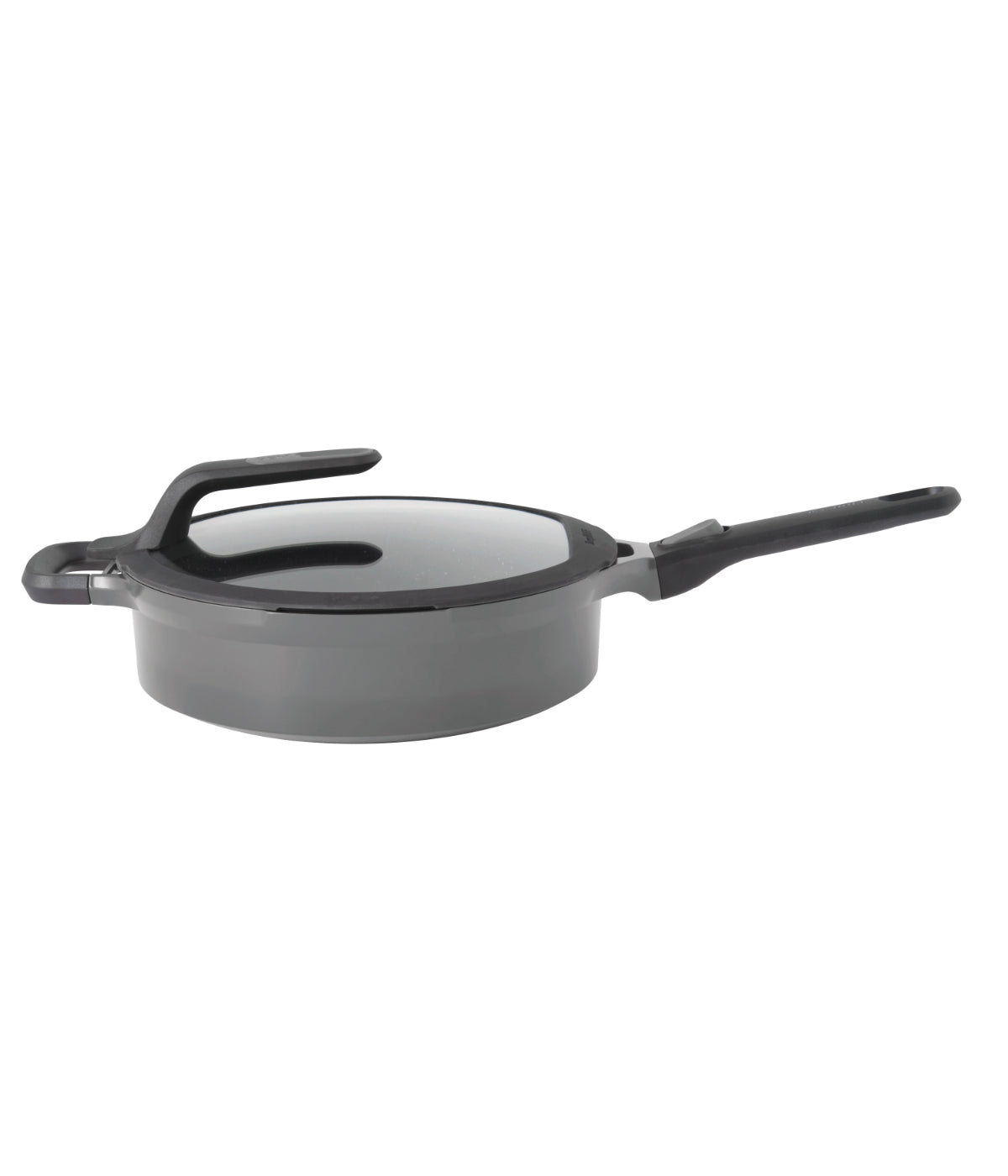  BergHOFF Gem NS Cast Alum Cov Saute Pan, Stay Cool - Grey - Bonton