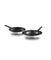 Gem Downdraft 18/10 Stainless Steel 3 Piece Fry Pan Set