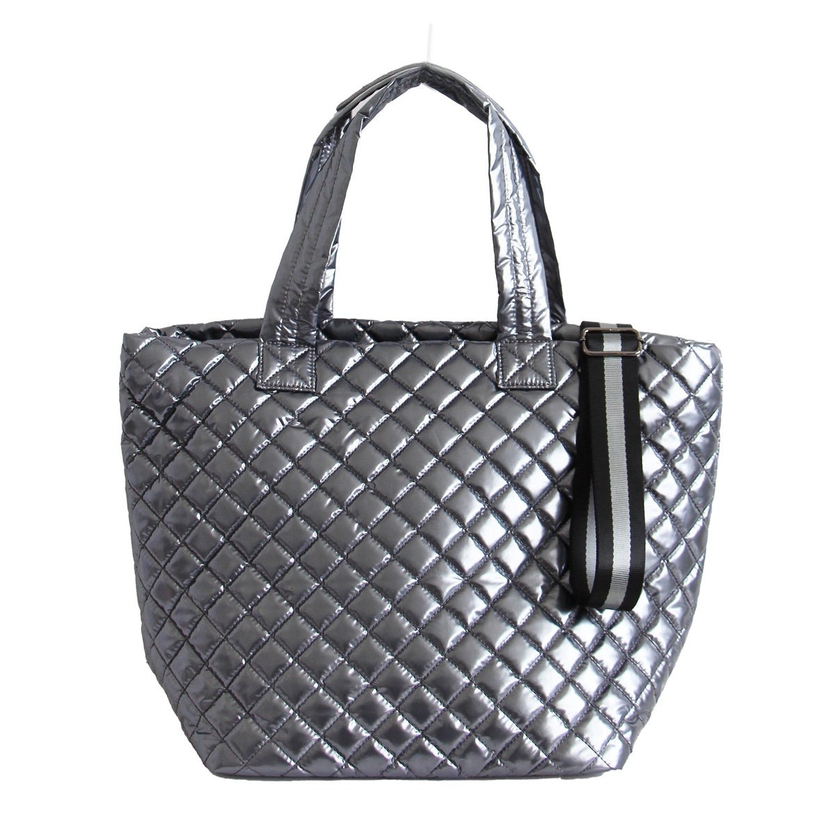  Lemonbella The Debra Diamond Tote Gunmetal - Default Title - Bonton