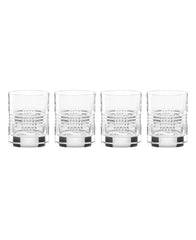 Sloane Double Old-Fashioned Glasses Set of 4