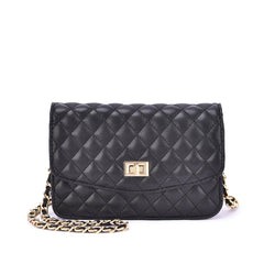 Amanda Quilted Crossbody Clutch