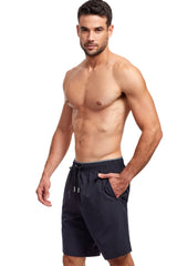 Gottex Men Beach Vibe 9" swim shorts-Black Grey