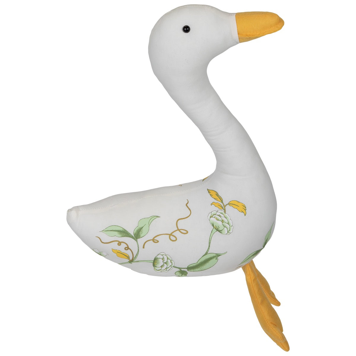  Northlight Plush Floral Goose Decoration - 16