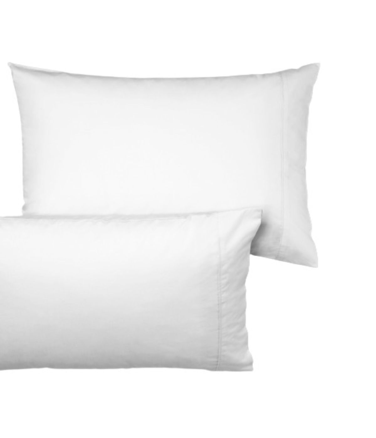  Purity Home Cotton 400 Thread Count Sateen Pillowcases Set of 2 White - White - Bonton