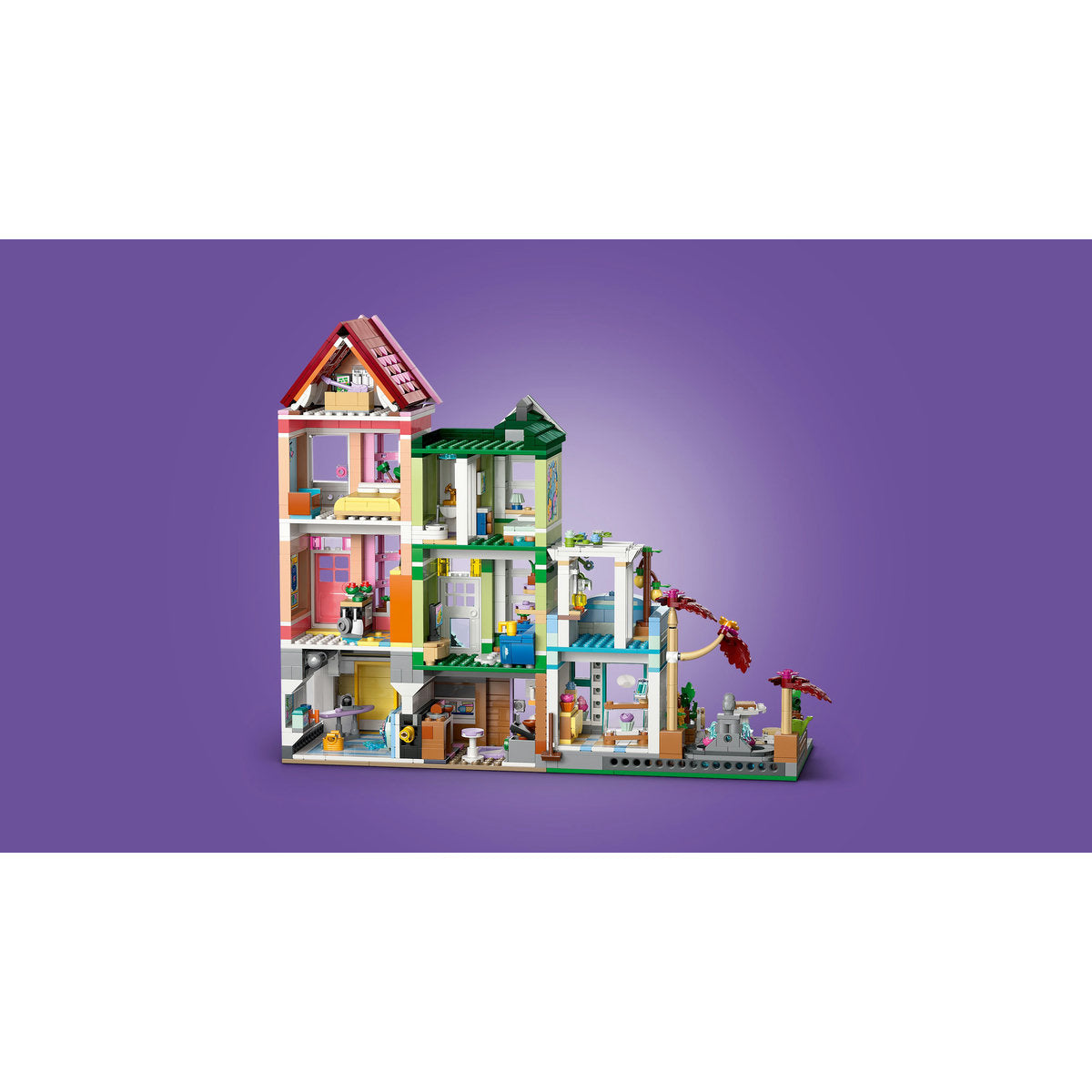  LEGO LEGO® Friends Heartlake City Apartments and Stores Model Kit 42670 - LEGO Friends - Bonton