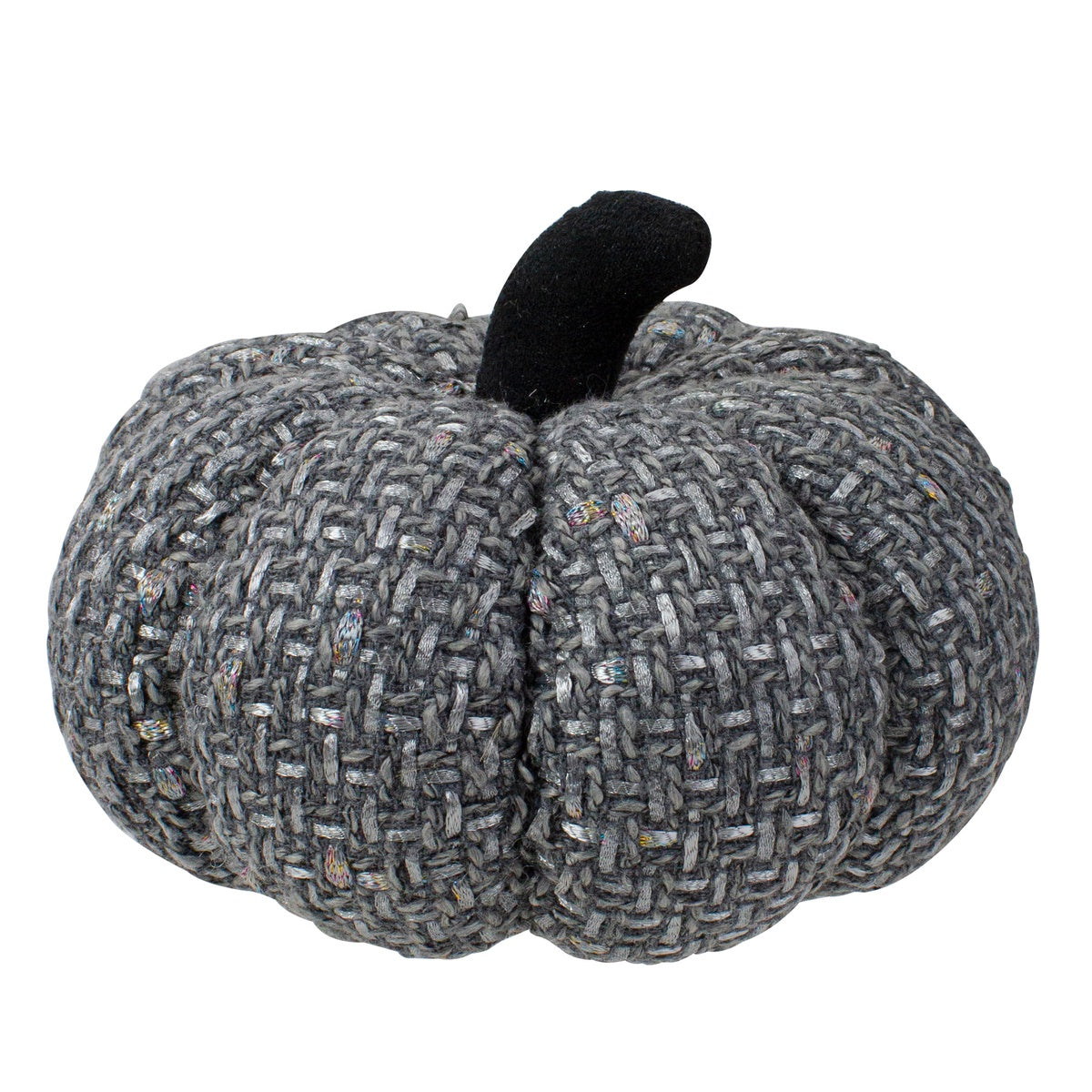  Northlight Knitted Fall Harvest Pumpkin - 7.5