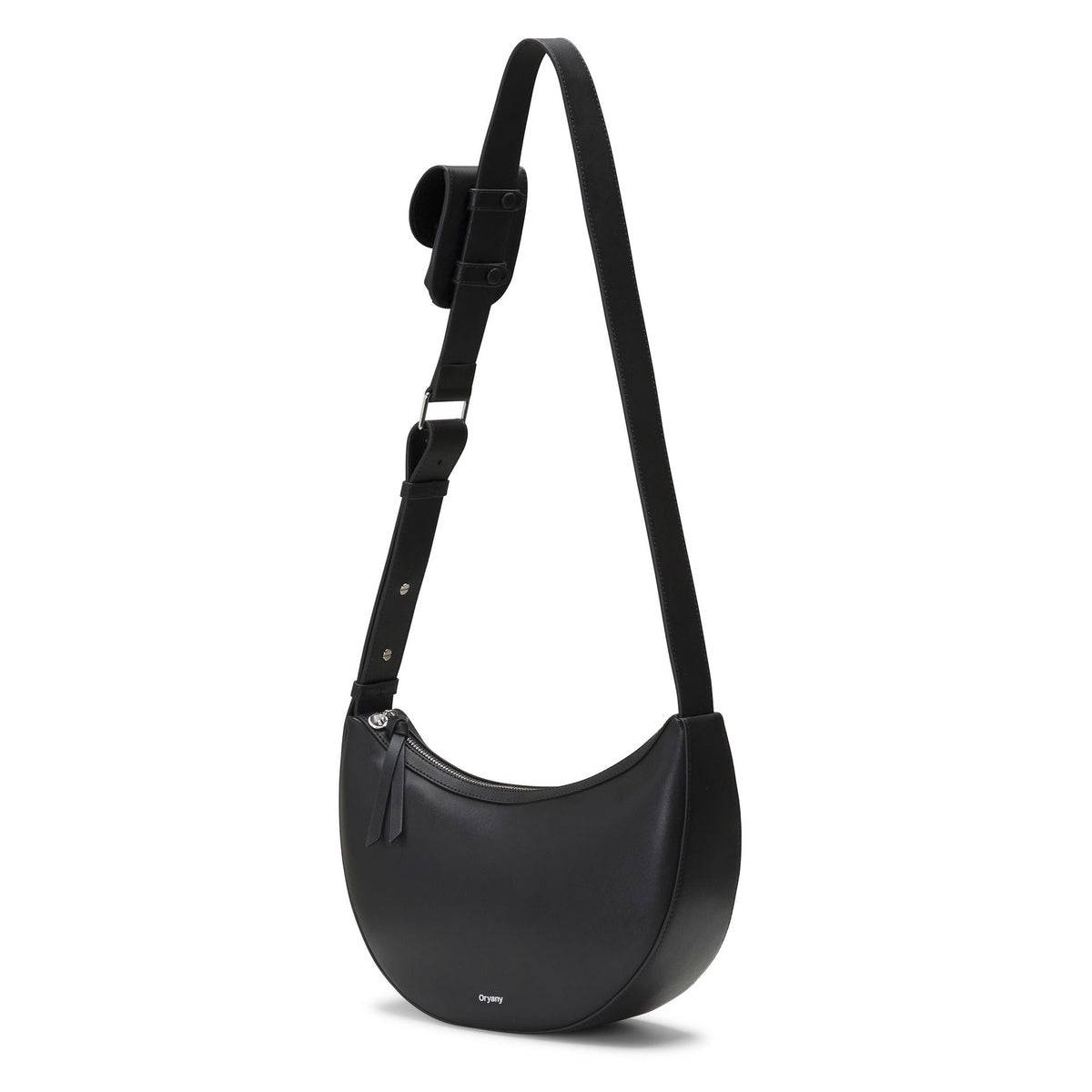  Oryany Rookie Leather  - Medium Crossbody - Black - Bonton
