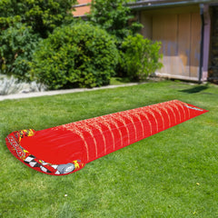 Inflatable Race Car Themed Water Slide - 16.5' - Red