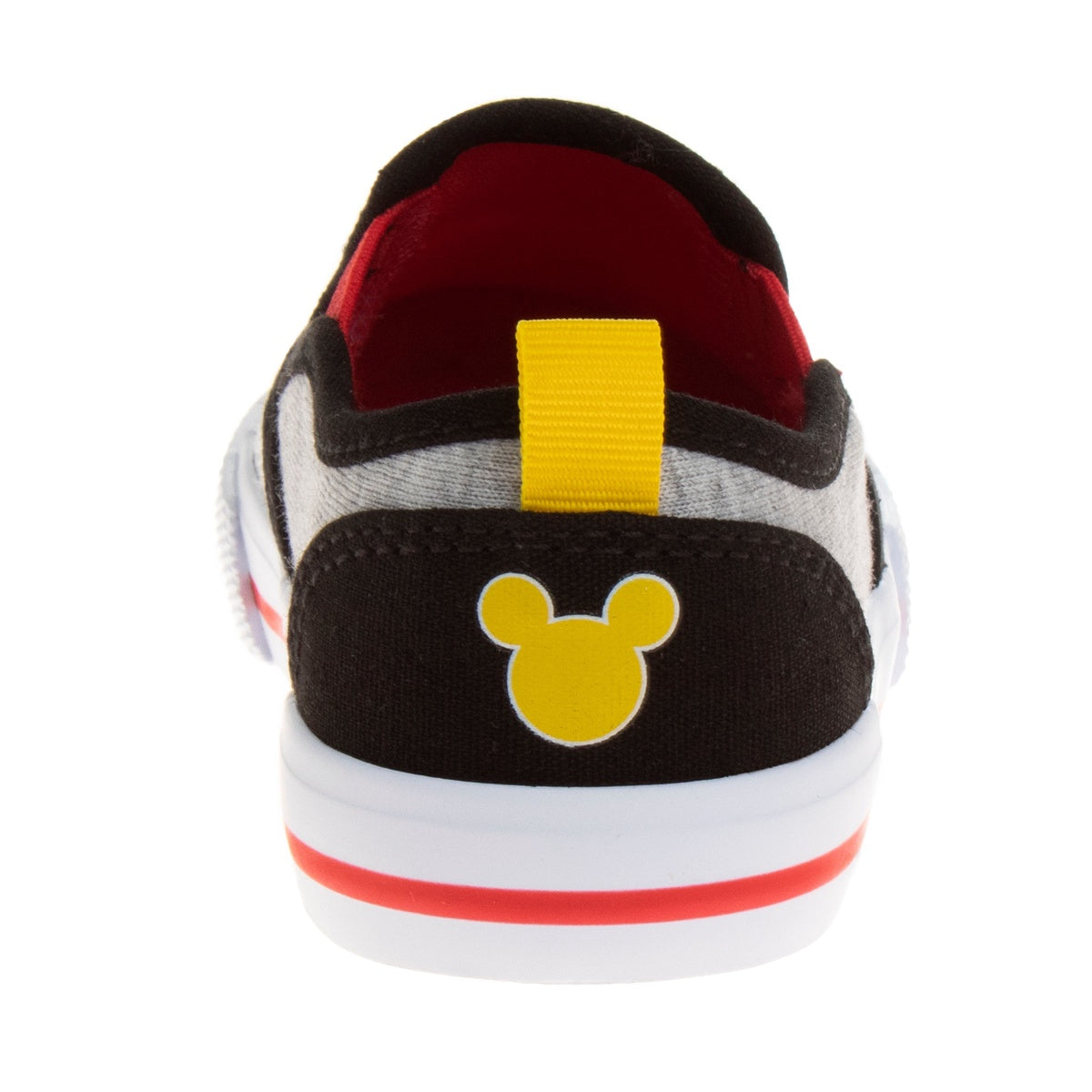  Josmo Mickey Mouse Casual No Lace Shoes - Low Top Canvas Slip-on Tennis Boys Sneakers - Disney Character Sneaker Shoe (Size 5-12 Toddler) - 5 - Bonton
