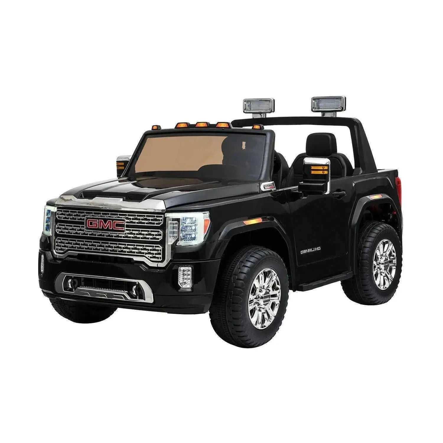  Freddo 24V GMC Denali 2 Seater Battery Operated Ride on Car With Parental Remote Control - White - Bonton