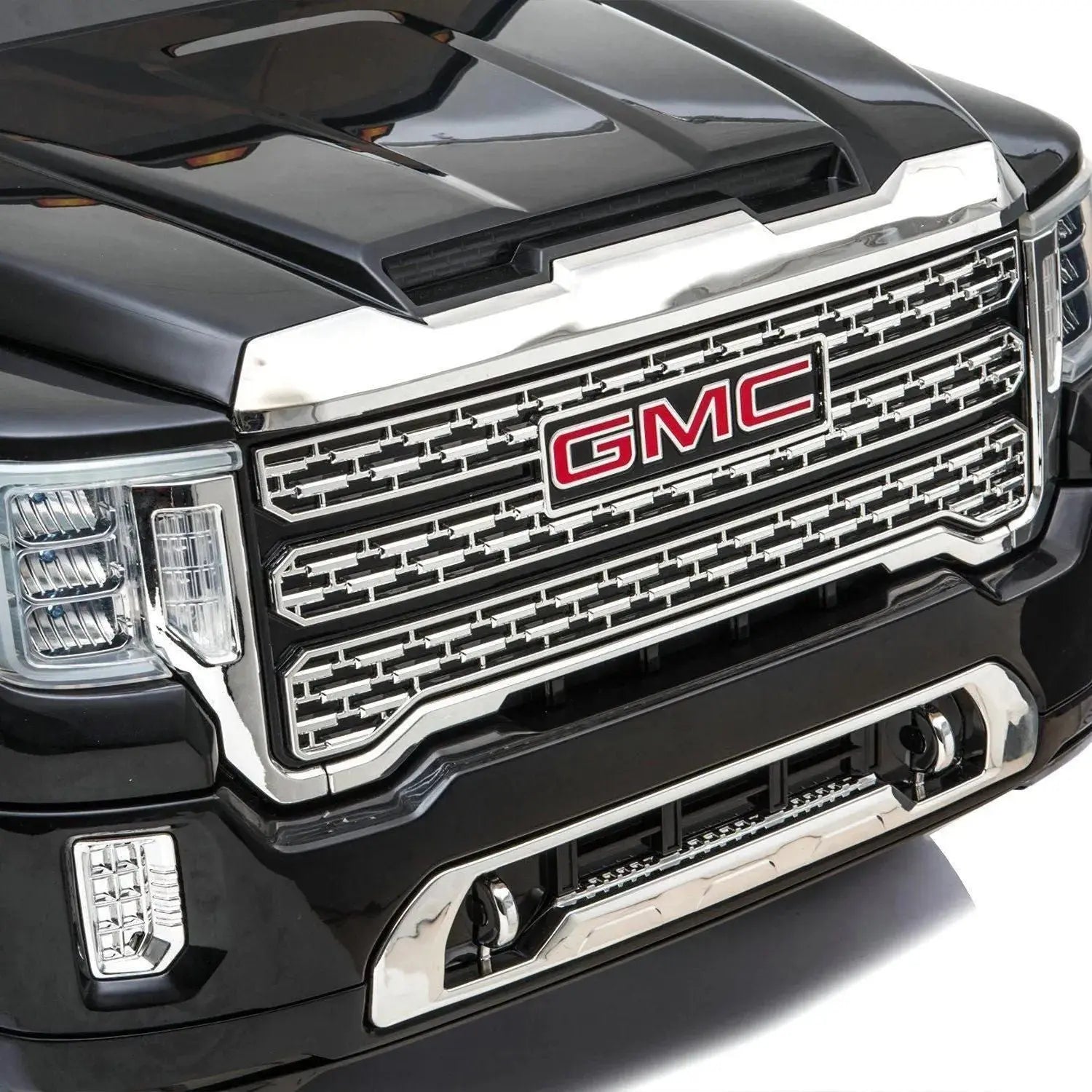  Freddo 24V GMC Denali 2 Seater Battery Operated Ride on Car With Parental Remote Control - White - Bonton