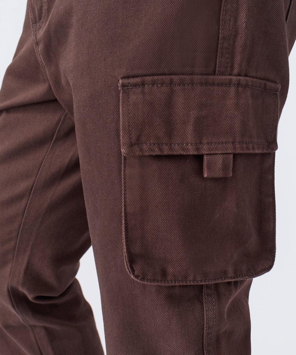  Reason Clothing Workwear Cargo Pants - Brown - BROWN - Bonton