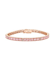 Pink Hues Tennis Bracelet