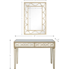 Arielle Wall Mirror and Console