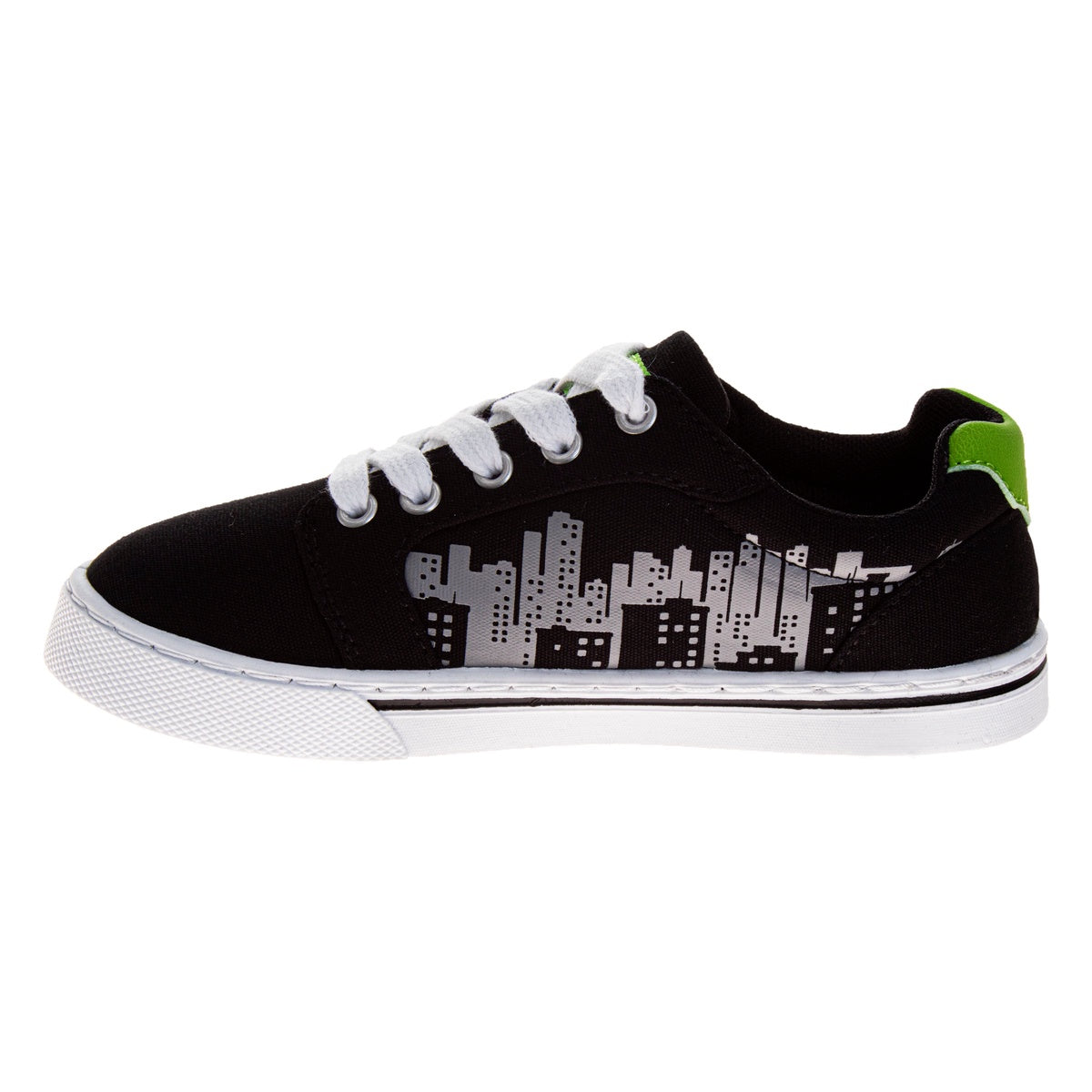  Josmo Teenage Mutant Ninja Boys Turtles Lace-Up Canvas Sneakers - 12 - Bonton