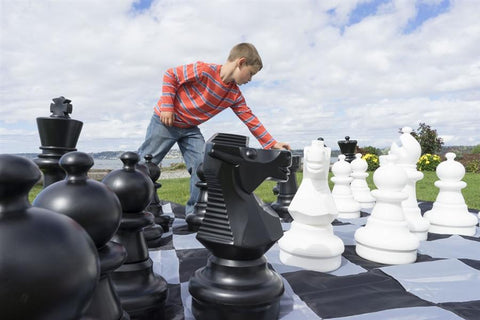 25" Giant Chess Set & Mat Combo - Chess Set - Chess-House