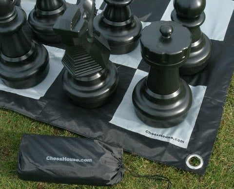 25" Giant Chess Set & Mat Combo - Chess Set - Chess-House