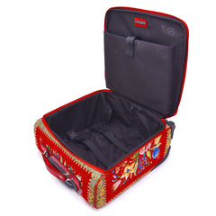 Flower Shop Hand Beaded Suitcase