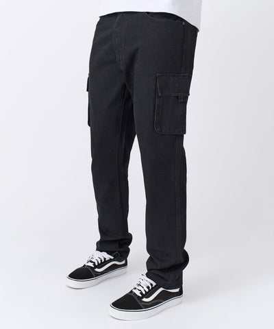 Workwear Cargo Pants - Black