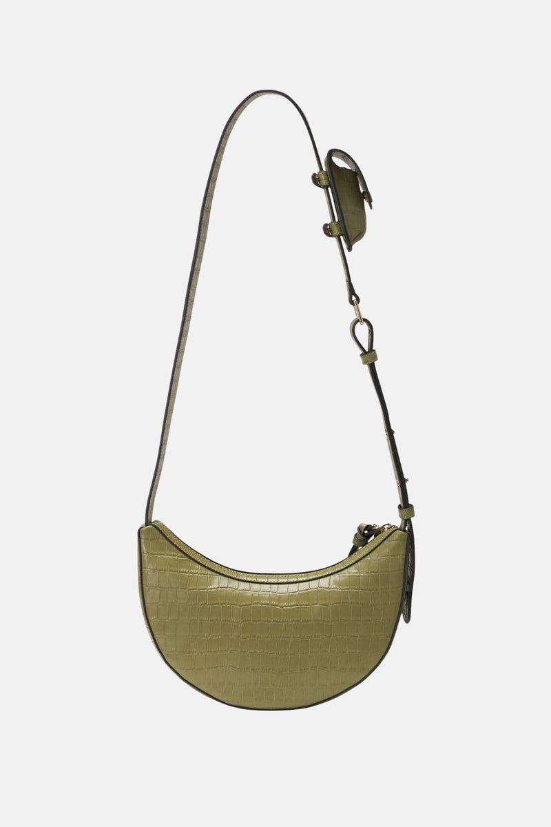  Oryany Oryany - Rookie Croco Crossbody Medium Handbags - Leaf Olive / One Size - Default Title - Bonton