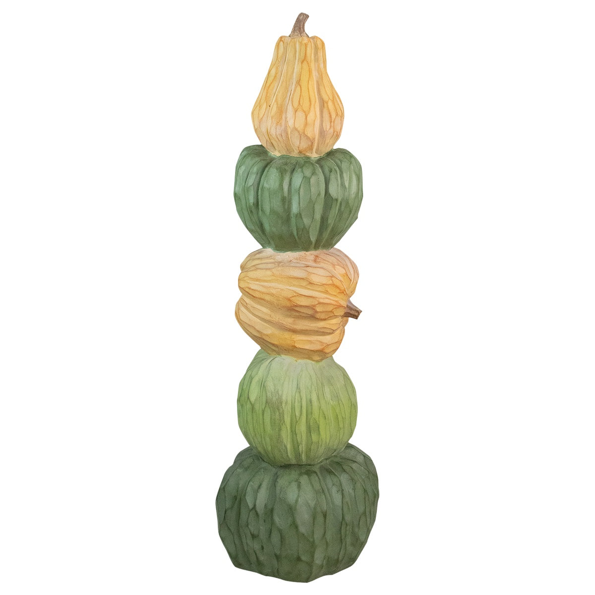  Northlight Five Tiered Stacked Pumpkins Thanksgiving Decoration - 42.5