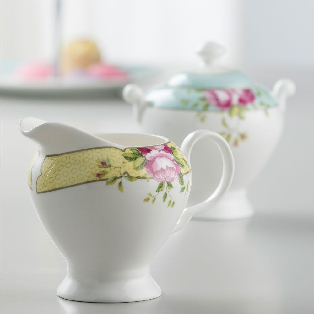  Aynsley China Archive Rose Sugar & Cream - Multi - Bonton