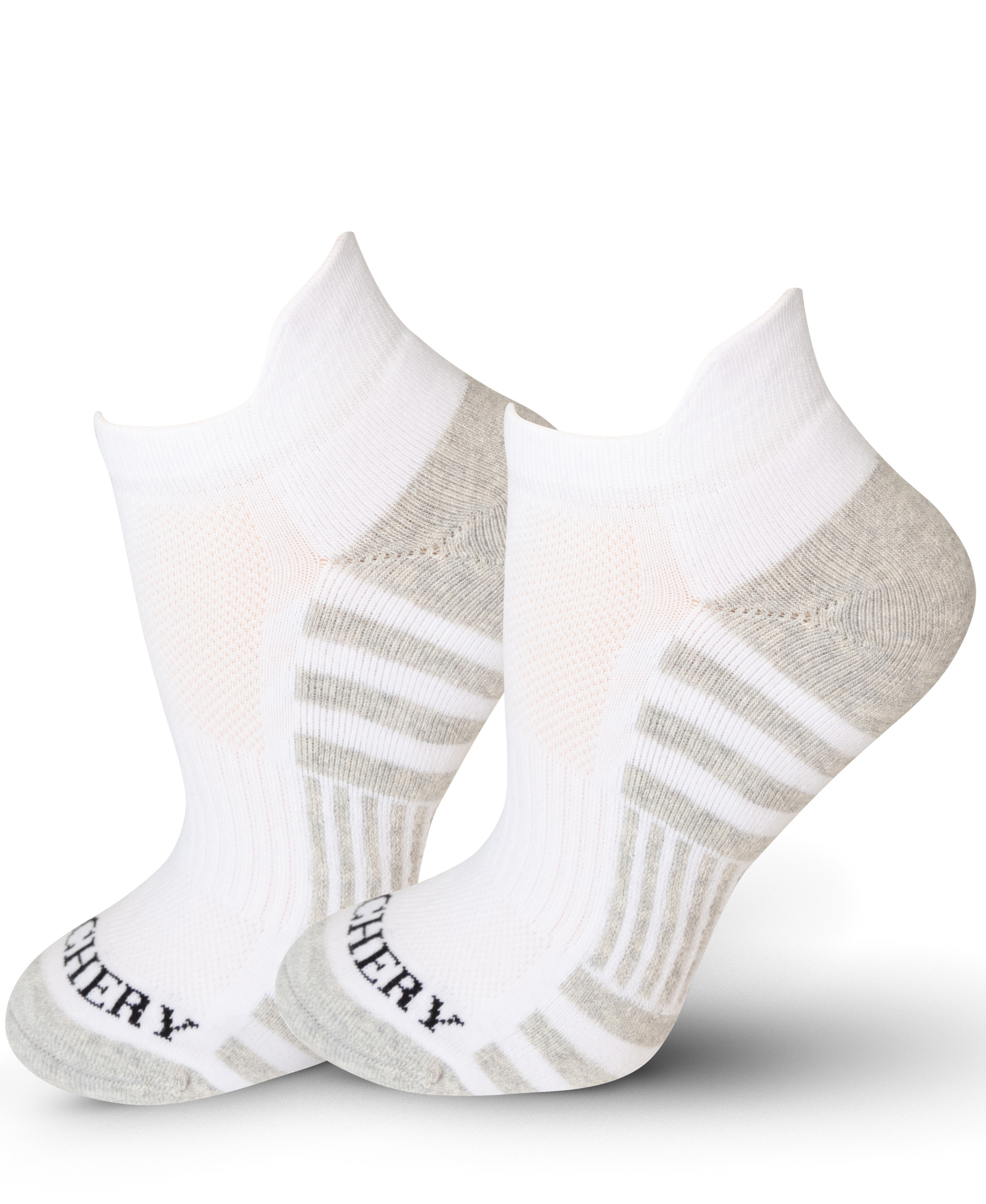  LECHERY LECHERY UNISEX SPORTS NO-SHOW SOCKS - WHITE - Bonton