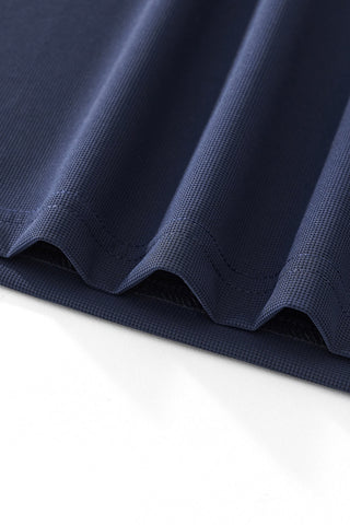 Stride Contrast Collar Polo NAVY