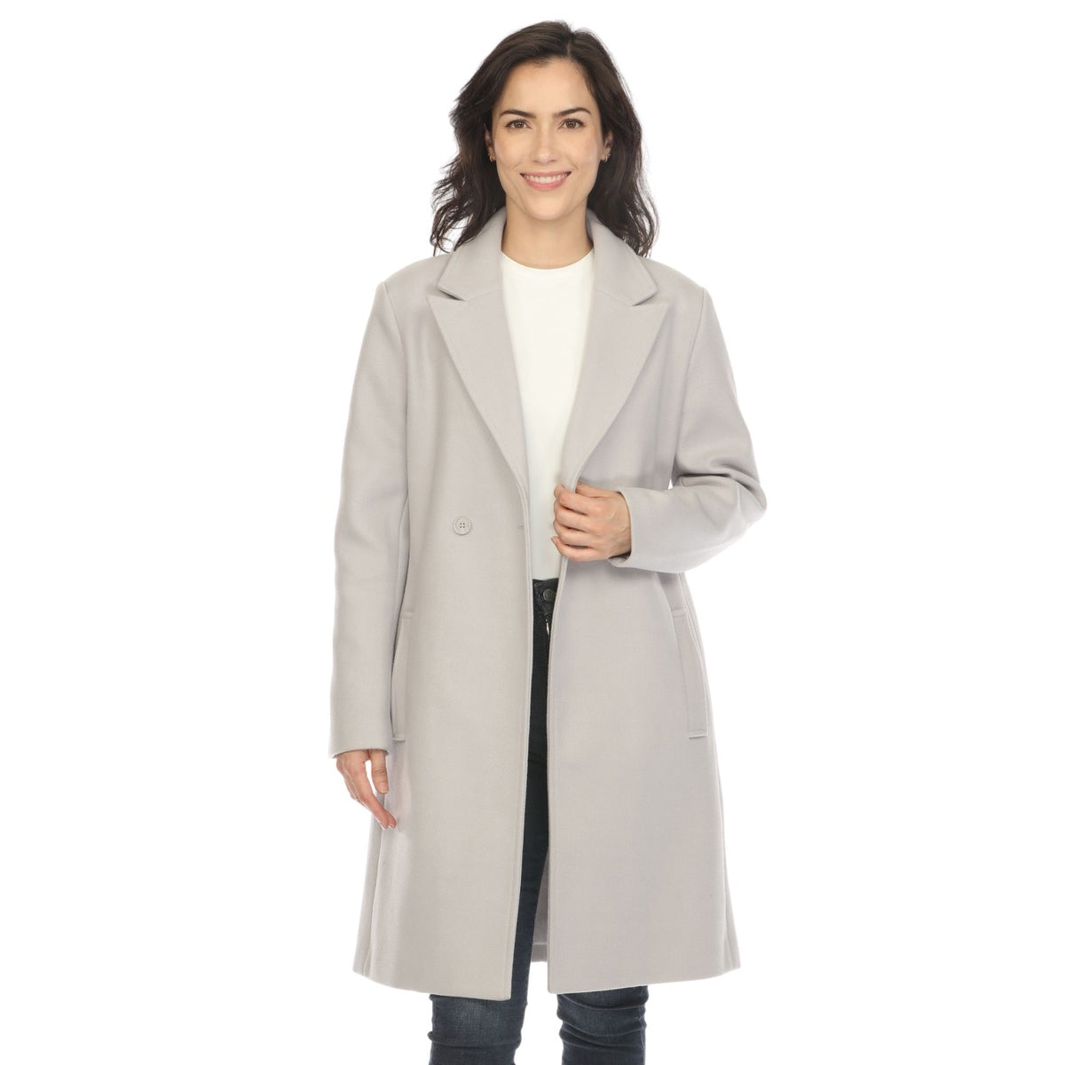  White Mark Women's Classic Walker Coat - Small - Bonton