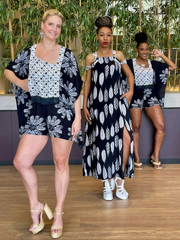 KORI CAFTAN ROMPER