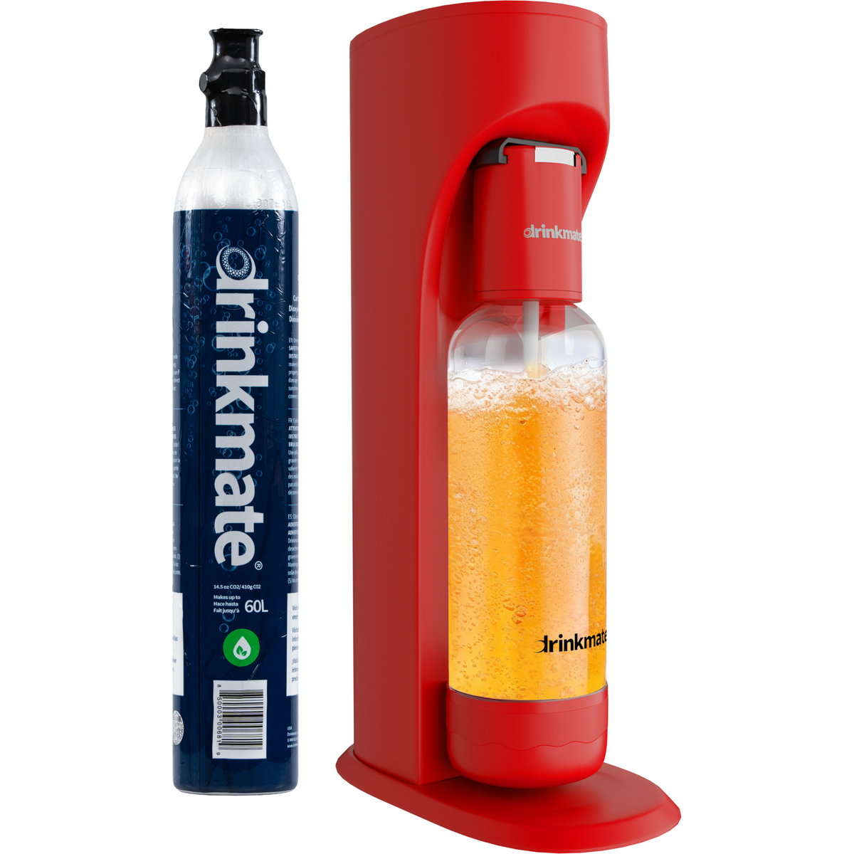  Drinkmate OmniFizz Sparkling Water and Soda Maker - Classic White - Bonton