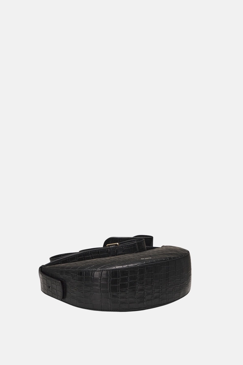  Oryany Oryany - Rookie Croco Crossbody Medium Handbags - Black / One Size - Default Title - Bonton